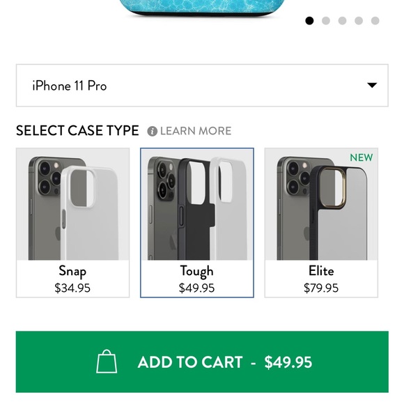 Burga Ocean Waves iPhone 11 Pro Tough Case - Picture 11 of 11